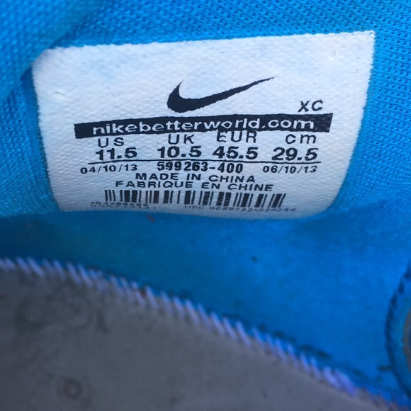 Nike Mens Sneakers Size 11.5 - Picture 4 of 9